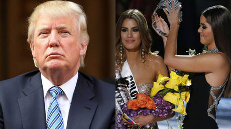 Donald Trump dice que corona de Miss Universo debe ser compartida entre Colombia y Filipinas