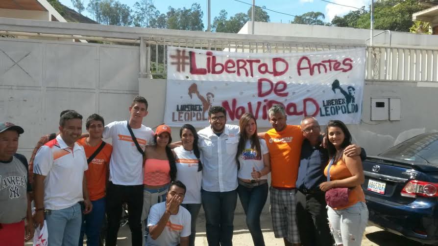 Juventudes VP Miranda trabajan sin descanso por la libertad de los presos políticos