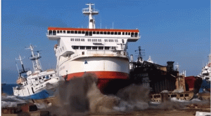En Video: Los cinco choques más agresivos de grandes barcos