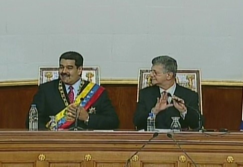 Así se transmitió la Memoria y Cuenta de Nicolás Maduro