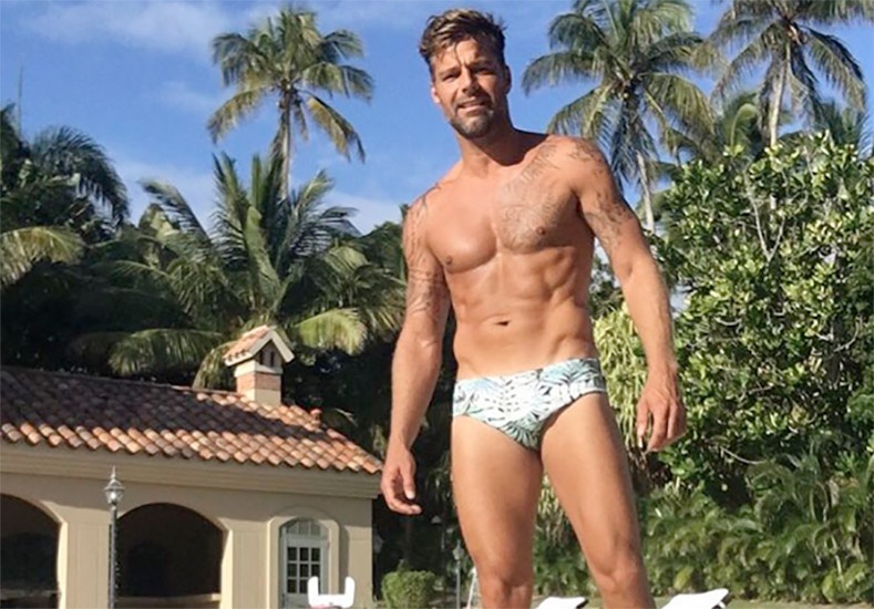 ¡Alerta Hot! Ricky Martín lo mostró todo en las redes sociales (FOTOS)