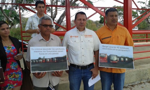 Diputado César Ramírez: Sistema de Transporte Rápido de Ciudad Guayana es un monumento a la corrupción