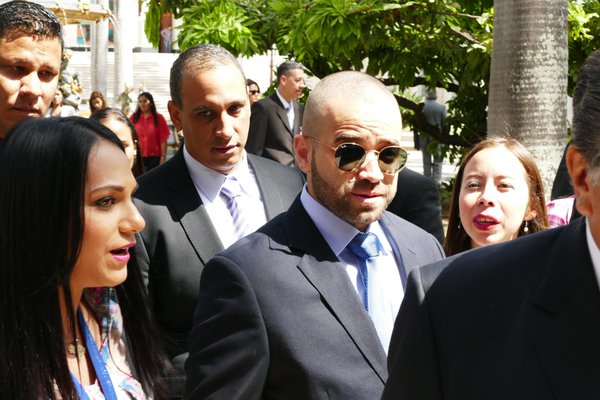 Nacho llegó a la Asamblea Nacional (Fotos)