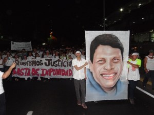 Guayaneses marcharon exigiendo que no quede impune el asesinato de Larrys Salinas