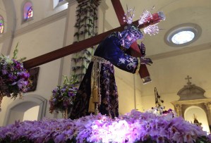 Imágenes del Nazareno de San Pablo este #31Mar desde la Basílica de Santa Teresa
