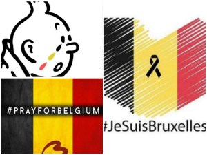 #JeSuisBruxelles y #PrayForBelgium se vuelven tendencia tras atentados en Bruselas