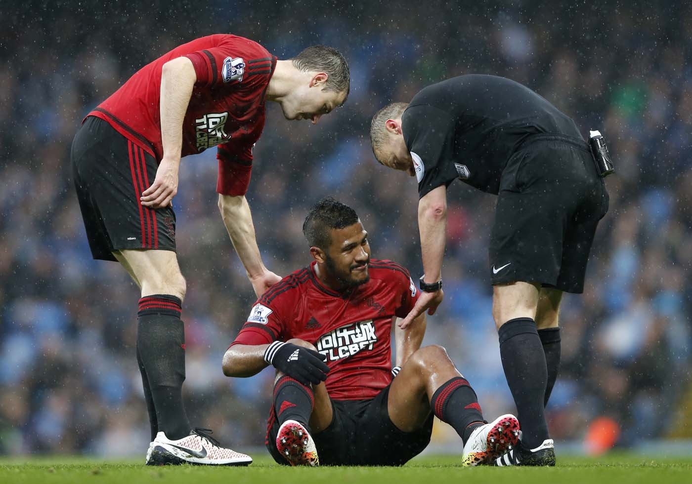 Salomón Rondón sale lesionado en derrota del West Bromwich