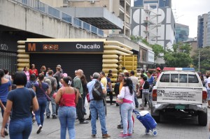 Cerradas 30 estaciones del Metro de Caracas #6May