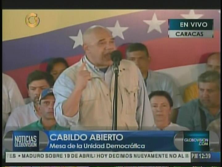 Chúo Torrealba a integrantes del Psuv: Dejen la cobardía y den un paso para la transición