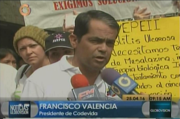 Protestan en sede del IVSS por falta de medicamentos