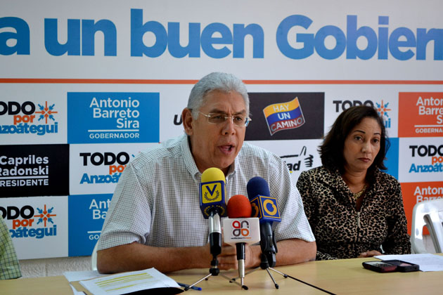 Barreto Sira: Sólo falta que Maduro invente los Clap de la gasolina