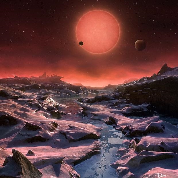 Científicos descubren tres planetas que pueden ser habitables alrededor de una estrella enana y fría