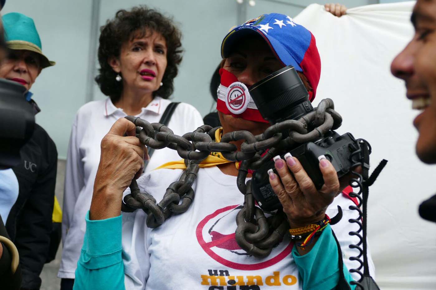 ONU pide a Venezuela que detenga acoso a periodistas y libere a los detenidos