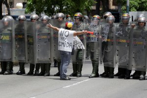 20 fotos que dan la vuelta al mundo: la protesta, la represión y los detenidos al pisar nuestro Municipio Libertador