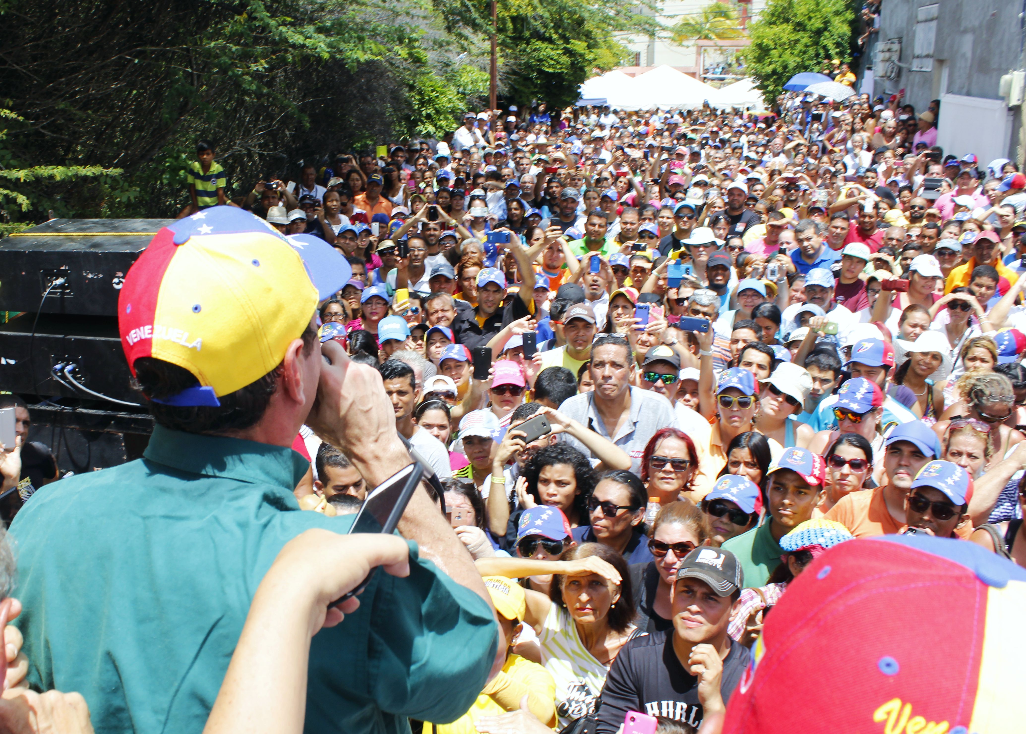 Capriles: En Nueva Esparta nace la nueva Venezuela