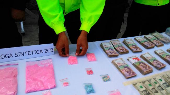 Capturan al “mayor traficante de drogas sintéticas” de Colombia