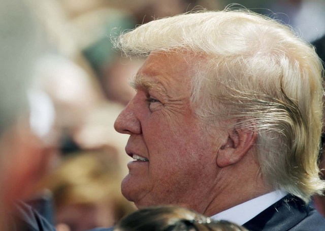 El candidato republicano a la Casa Blanca, Donald Trump (REUTERS/Jim Bourg)