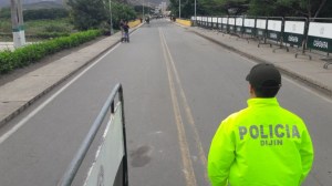 Policía colombiana reporta total tranquilidad en el Puente Internacional Simón Bolívar