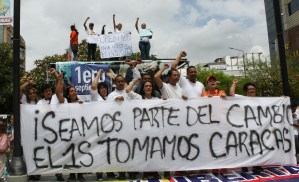 Voluntad Popular inició 12 horas de protesta por los dos años y medio de prisión de López