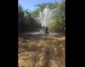 Comunidades de Nueva Esparta no reciben una gota de agua y en El Yaque se pierden miles de litros (Video)