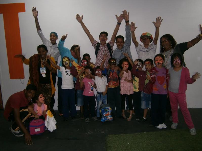 Niños llenaron de alegría espacios de la comisión de cultura y turismo del municipio Sucre