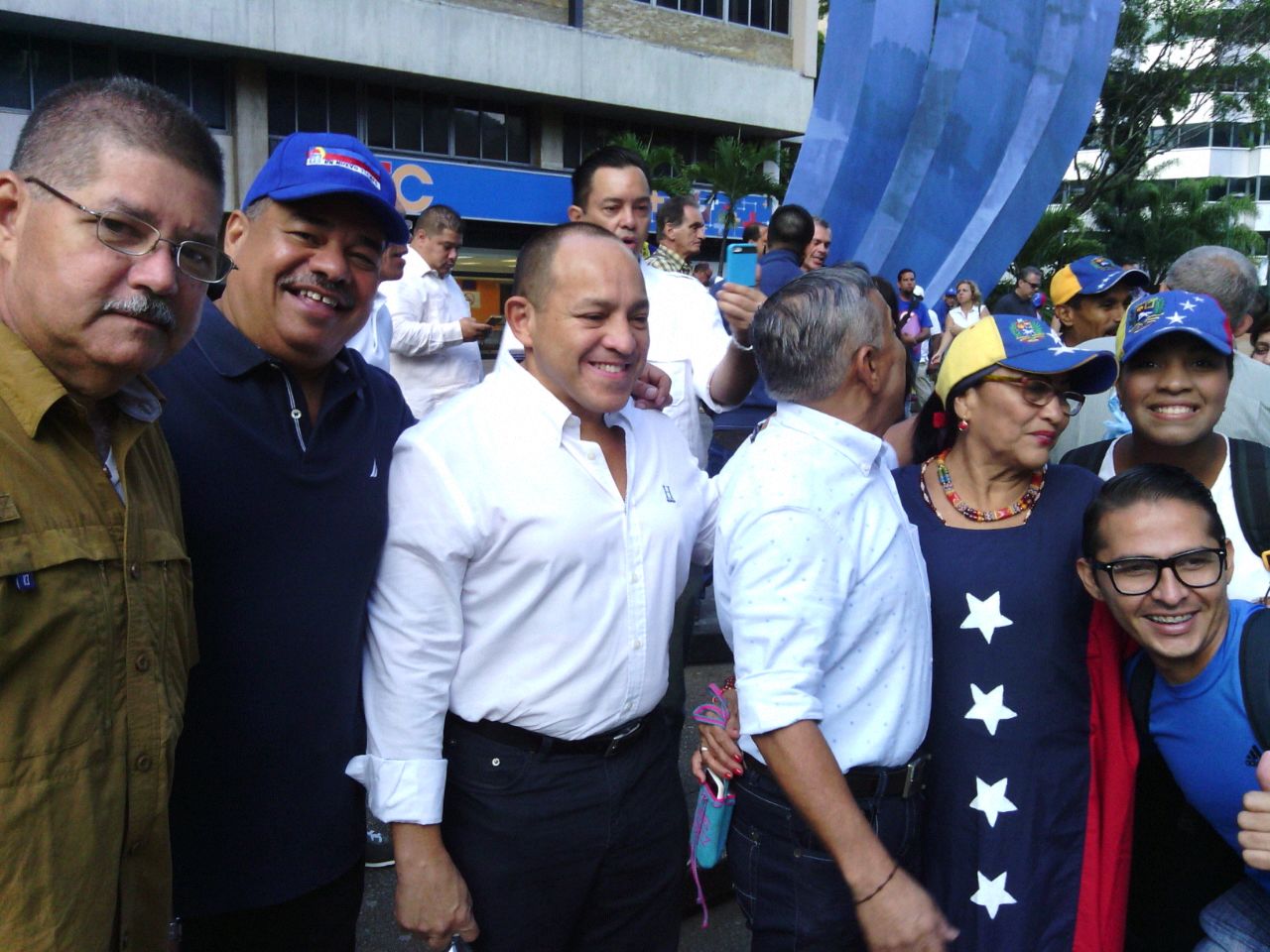 Representación de UNT Aragua participó en la Toma de Caracas (Fotos)