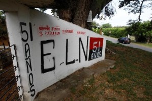 ELN se decreta en “paro armado” de 72 horas en el este de Colombia