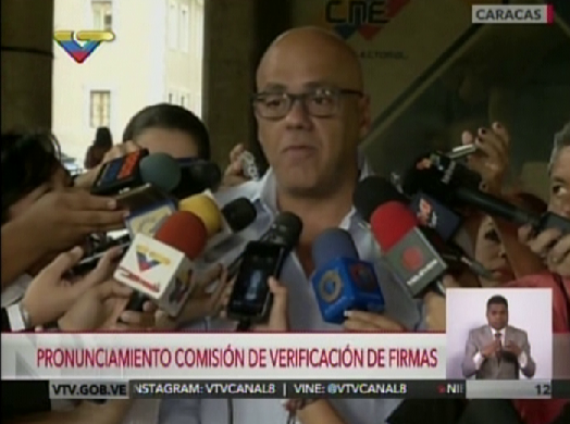 Jorge Rodríguez confirma que se han realizado reuniones entre Gobierno y oposición