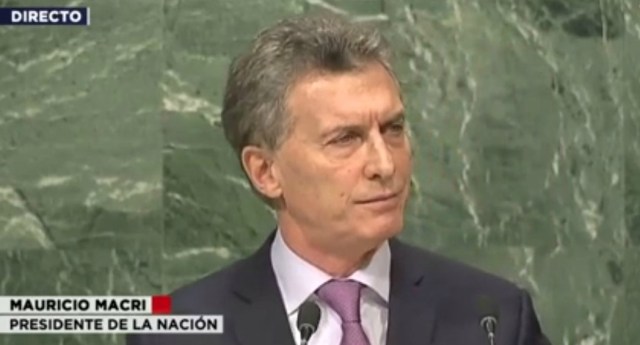 macri en la onu