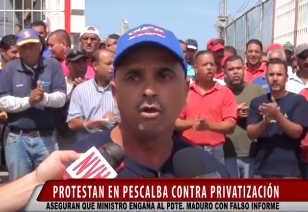Protestaron en Cumaná tras anuncio de privatización de Pescalba