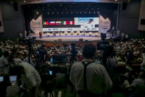 Comienza reunión de presientes de la XXV Cumbre Iberoamericana en Cartagena