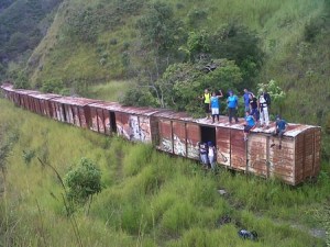 “Vagones fantasmas” del Ferrocarril de Venezuela se han convertido en un polo ecoturístico