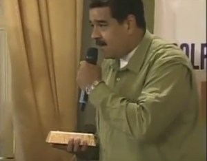 Maduro se refiere al oro de El Callao como “un regalo” que le trajeron (VIDEO)