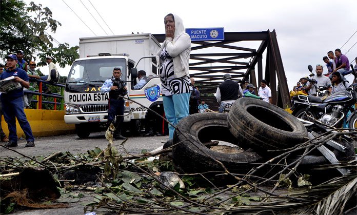 Siguen las protestas por falta de gas en Barquisimeto #30Nov