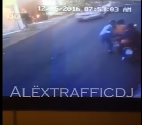 A punta de pistola le robaron la moto en la Alta Florida  (VIDEO)