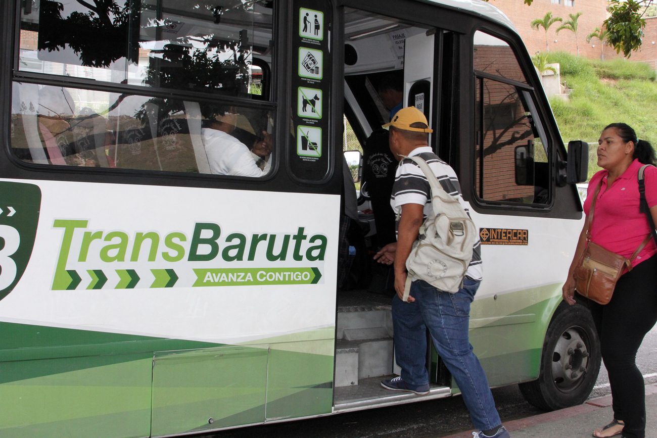 Transbaruta movilizó a 1.754.500 pasajeros durante 2016