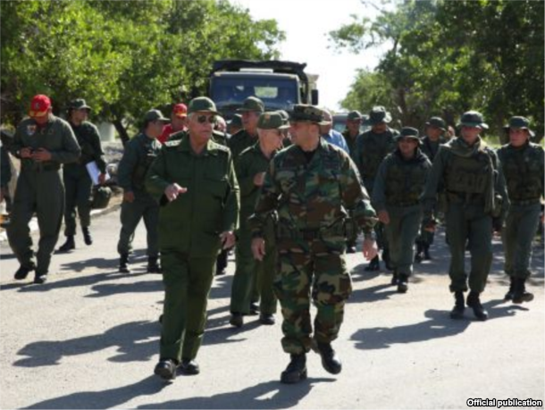 General cubano vino a Venezuela para supervisar ejercicios militares