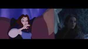 La película La Bella y la Bestia, comparada plano a plano con la versión animada