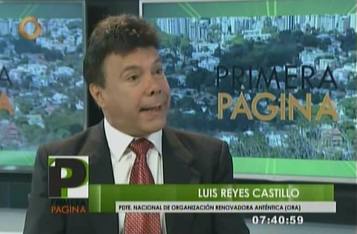 Según Reyes Castillo la corrupción ha sido atacada en este Gobierno