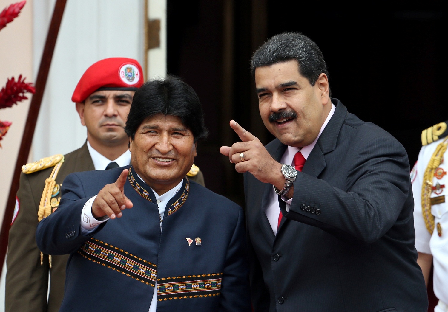 Evo Morales reaparece en Venezuela tras paso por Cuba para tratar problema de salud