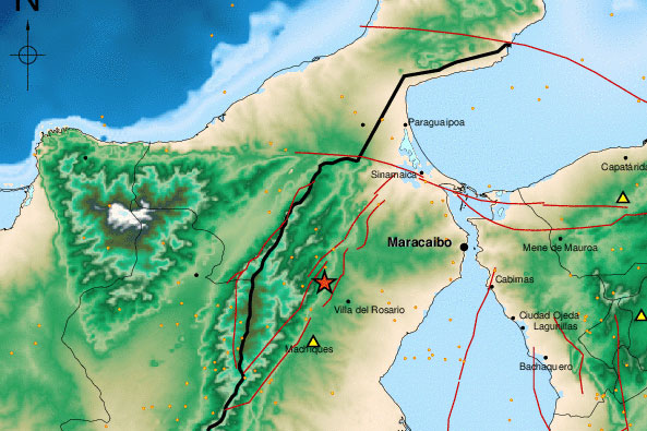 Sismo de 3.3 se registró en Zulia