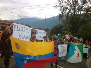 UNT denuncia la detención de un grupo de jóvenes que manifestaban en Tovar y El Vigía