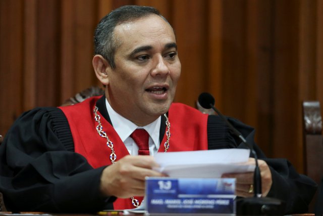 Presidente del TSJ, Maikel Moreno REUTERS/Carlos Garcia Rawlins