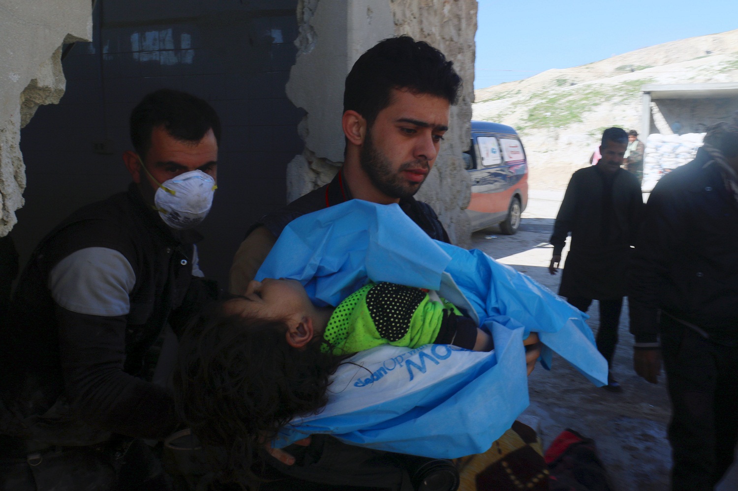 Al menos 58 muertos por un ataque químico en Siria