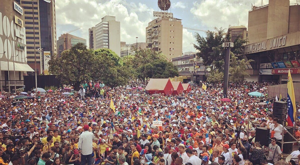 Dirigentes de la oposición emplazan a los venezolanos a la movilización de este #10Abr