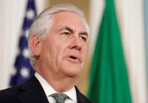 Tillerson promete una “respuesta apropiada” al ataque químico en Siria