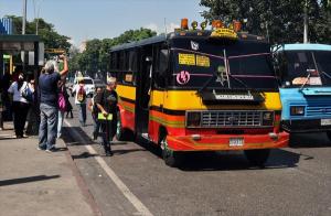 Paro de transporte en Maracay #26Jun