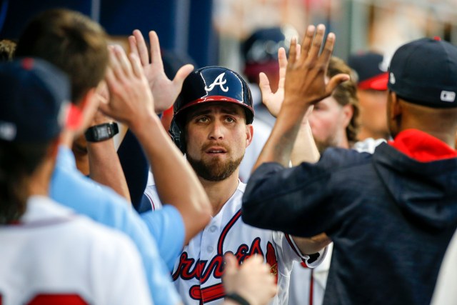 El jardinero de los Bravos de Atlanta, Ender Inciarte (Foto: Reuters)