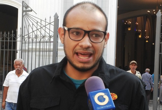 Carlos Julio Rojas, coordinador del Frente en Defensa del Norte de Caracas