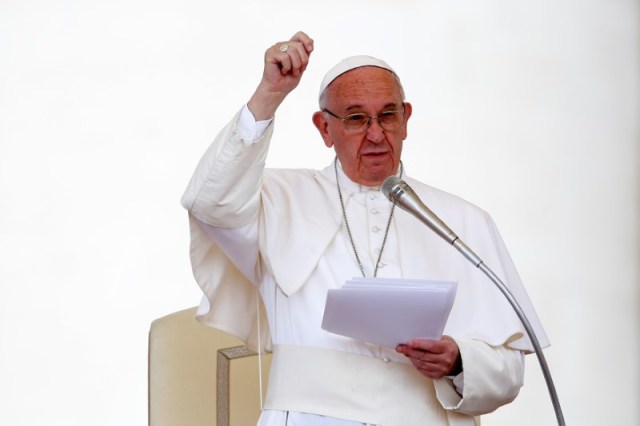 El Papa Francisco encabezó una audiencia especial para miembros de Acción Católica en la Plaza San Pedro en el Vaticano (Foto: Reuters)